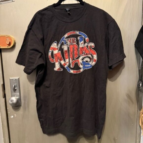 The Kinks - Union Jack Logo Vintage Style T-shirt - Unisex - Picture 4 of 16